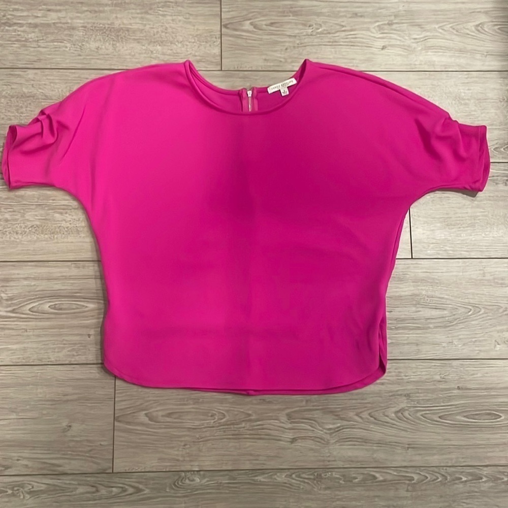 EC Women’s Green Envelope Shirt - Pink - Size Large